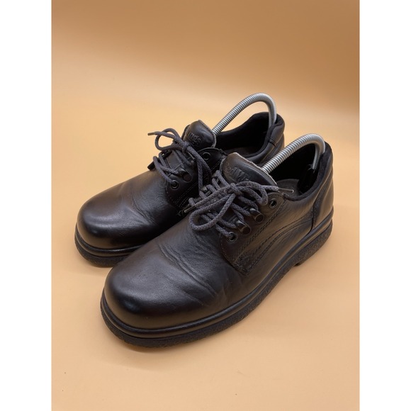 Red Wing Shoes Oxfords Men Size Black Leather Sz 9.5 ( See Measurements) - Picture 1 of 9